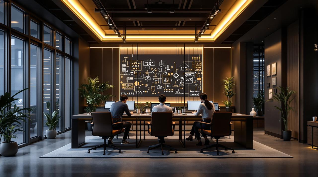 红果视频在线团队工作场景